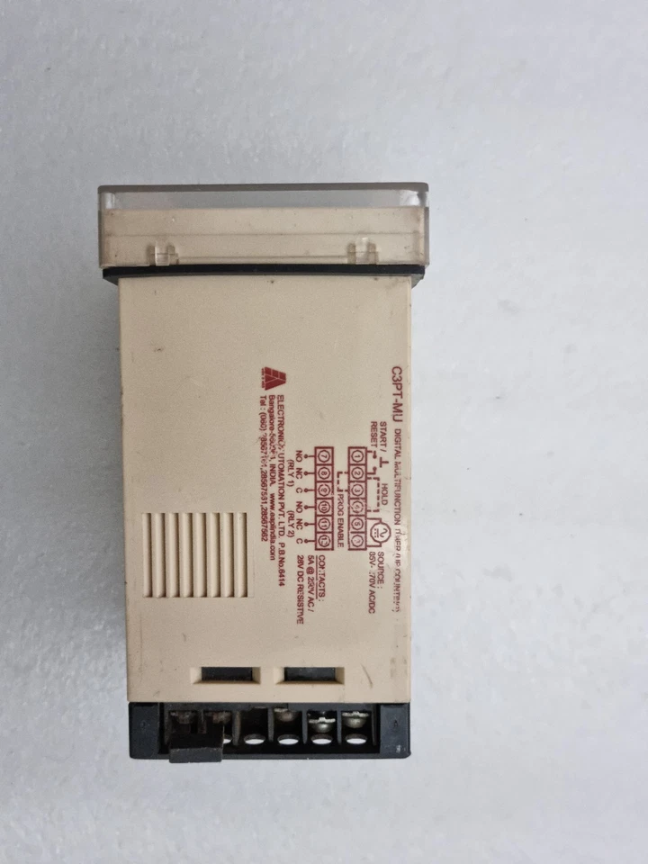 EAPL C3PT-MU DIGITAL MULTIFUNCTION TIMER 85-270V AC/DC (USED WORKING)